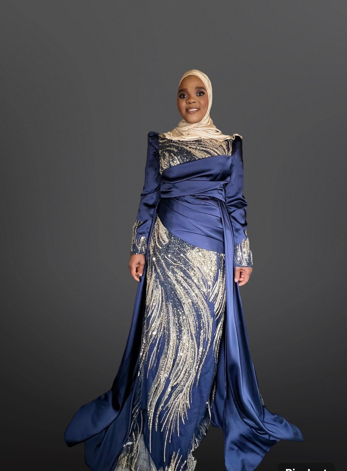 Royal blue Evening Dress